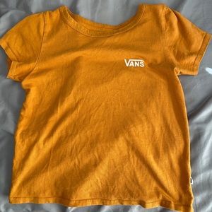 Yellow Vans T-shirt yellow